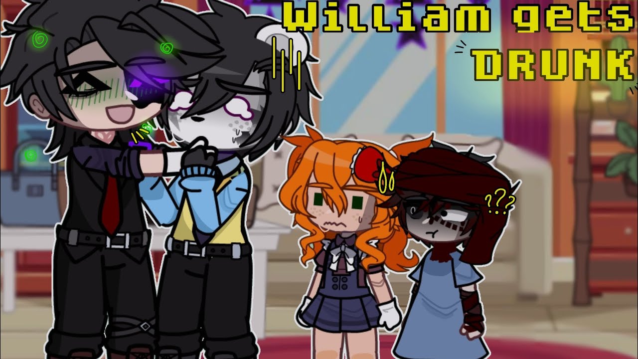 //• William gets drunk •// [] Afton family [] !MY AU! [] Enjoy! 💜💫