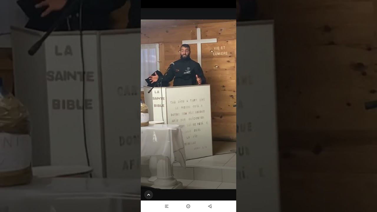 témoignage du frère bibis Eglise de st Bres #vieetlumiere #témoignage #temoignagechretien