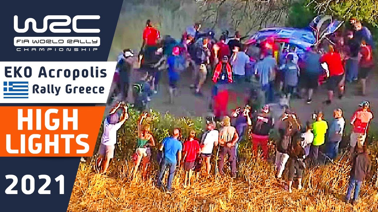 WRC Highlights End of Day 1 : WRC EKO Acropolis Rally Greece 2021