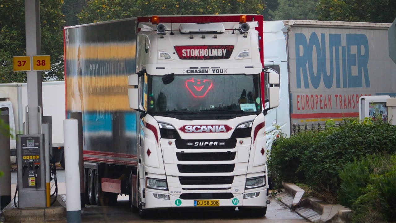 UK Truck Spotting #27 - Beaconsfield Services, M40 🏴󠁧󠁢󠁥󠁮󠁧󠁿 | 2024