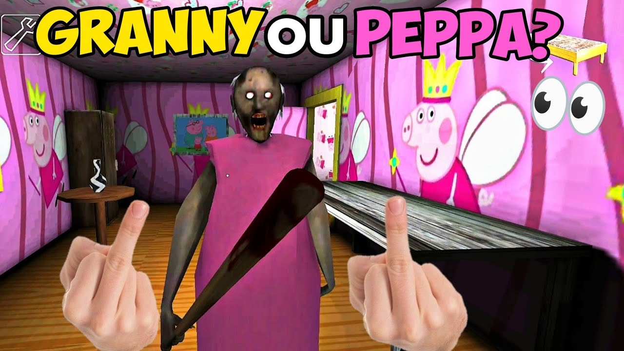 A GRANNY VIROU A PEPPA PIG? 😂🐷