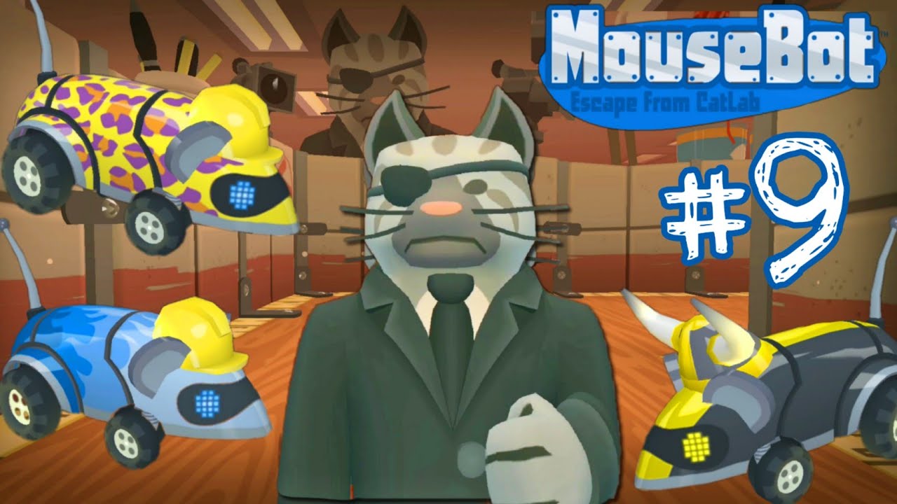 Defeating The Boss Cat!! | MouseBot - Part 9 (Re-run)
