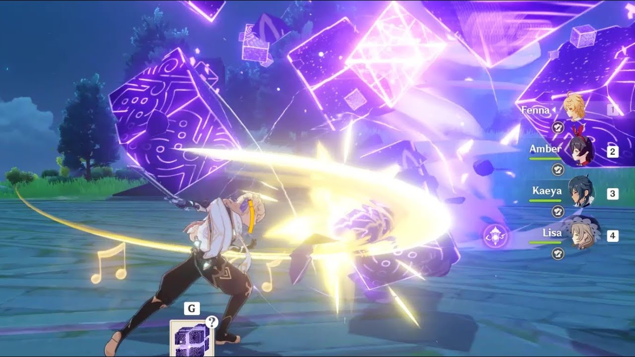 Genshin Impact | Gameplay #02 | I'm Fighting A Fucking Hypercube Wtf