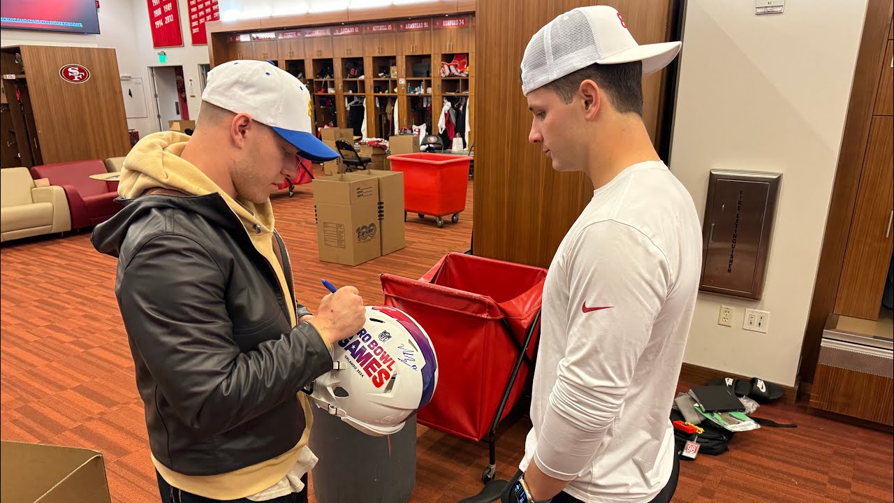 Top-notch 49ers perspective from Kyle Juszczyk, Christian McCaffrey and George Kittle
