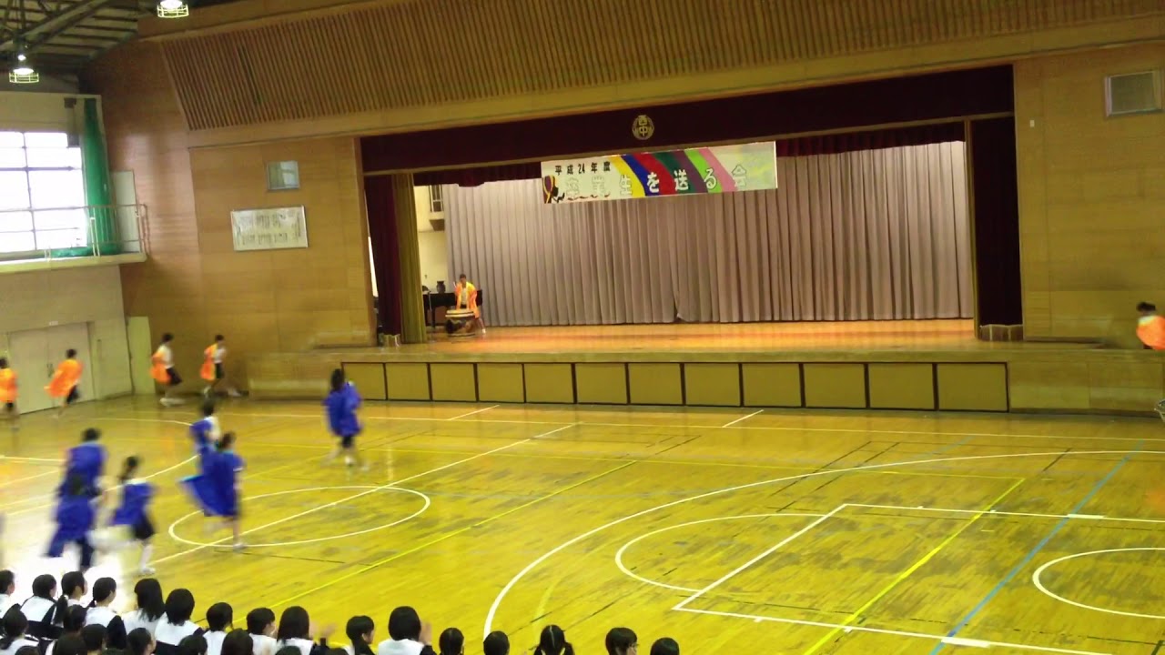 2013稲沢西中学校新ロックソーラン披露