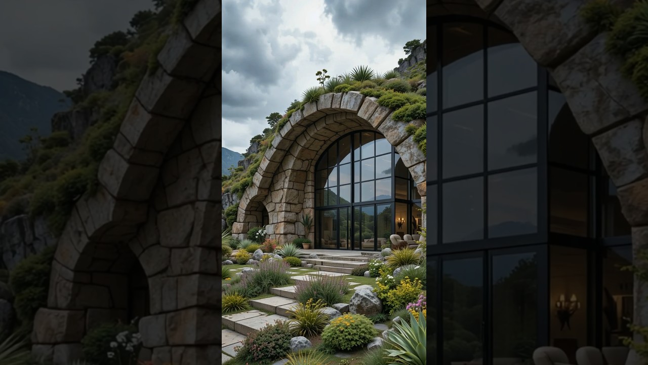 Living Inside a Luxury Cave House! 🏔🏡 | Off-Grid Design Goals in 4K