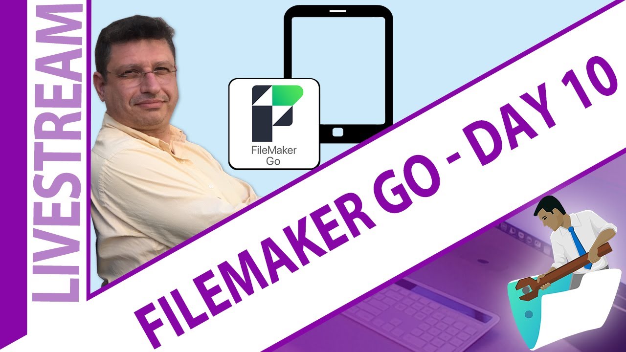 FileMaker Go with Nick Hunter - Day 10 - Building a Layout for iPad