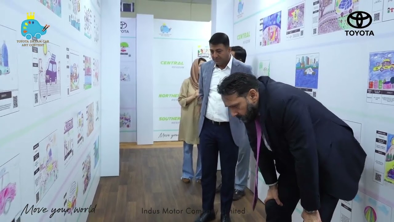 Toyota Dream Car Art Contest | CEO Ali Asghar Jamali Applauds Young Artists!