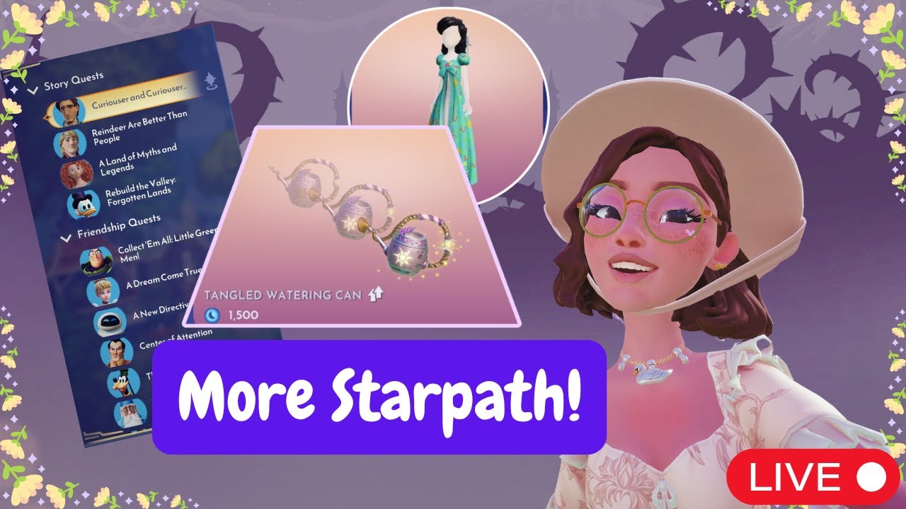 3 Hour Stream l Questing, Starpath and More l Disney Dreamlight Valley