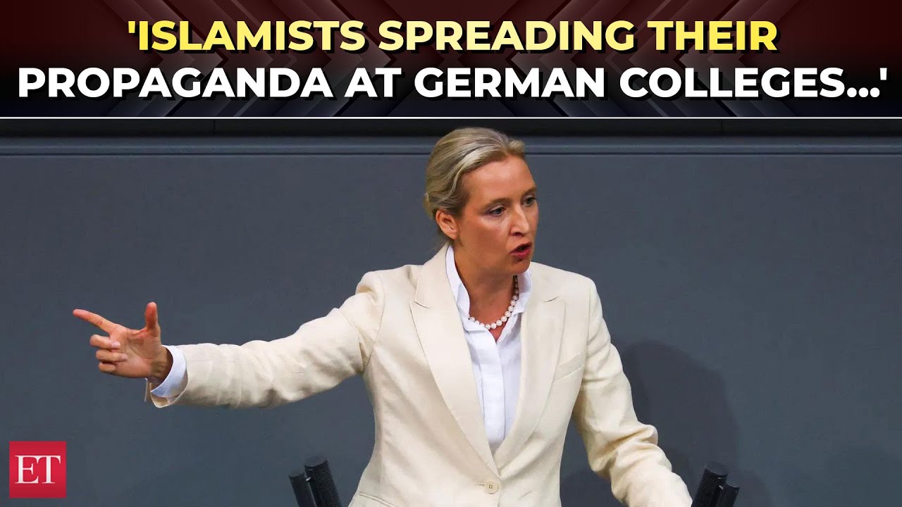 'Islamisation expanding rapidly, young girls…': AfD's Alice Weidel drops bombshell in German Parl