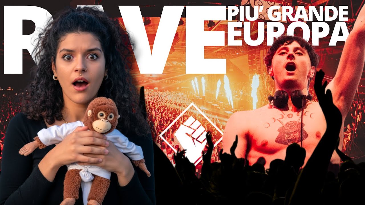 DENTRO al RAVE più GRANDE D'EUROPA - ROTTERDAM RAVE FESTIVAL