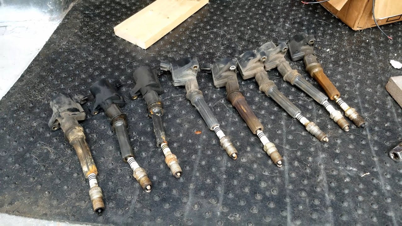 Changing out the Ignition Coils and spark plugs Ford Econoline e250 - Project Van