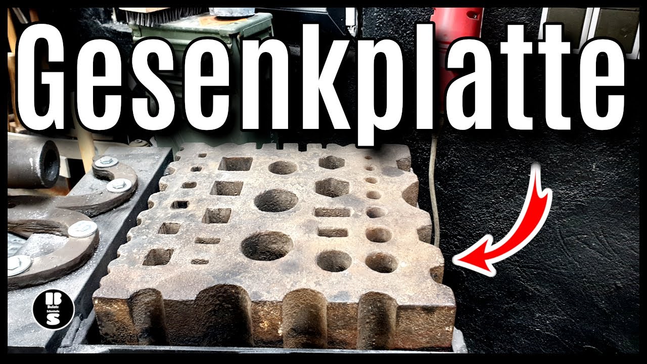 Schmieden | Lochplatte/Gesenkplatte was ist das ? Ich erkläre es euch !
