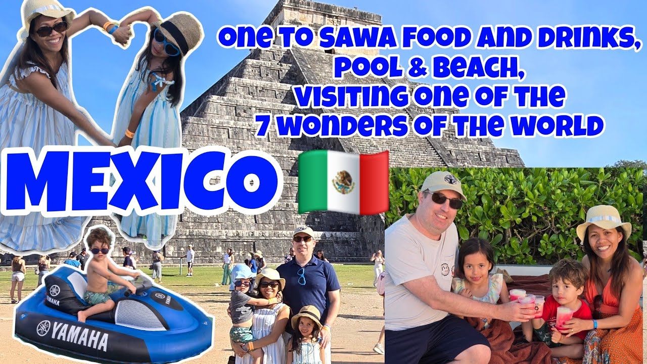 THE BEST VACATION EVER DAW - OUR MEXICO VACATION! FILIPINA CANADIAN FAMILY | Racz Kelly