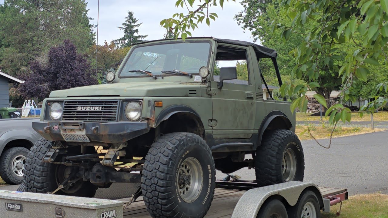 I bought a built Suzuki Samurai but it's still a project 