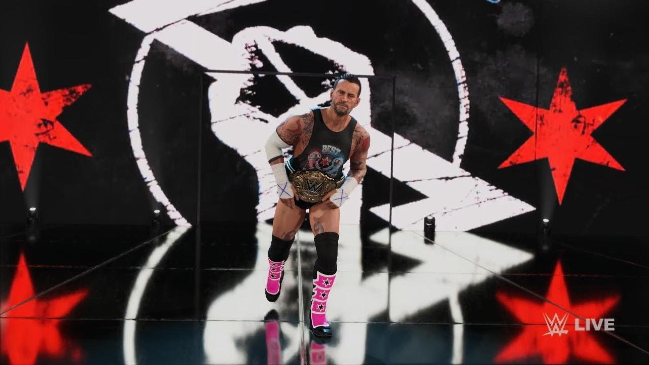 WWE 2K25_20260119223504 CM Punk versus Finn Balor. Me versus CPU.