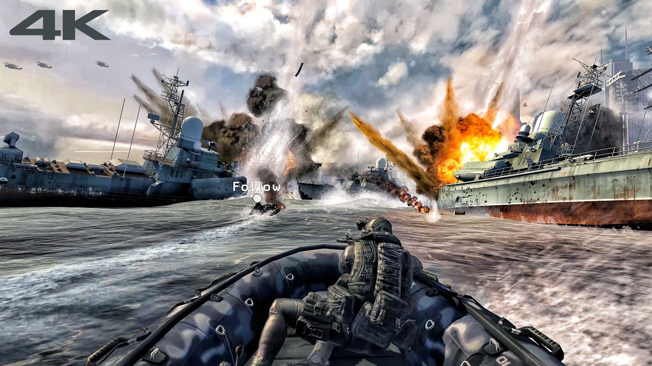 Hunter Killer : Call of Duty Modern Warfare 3 UHD [ 4K 60FPS ] Gameplay