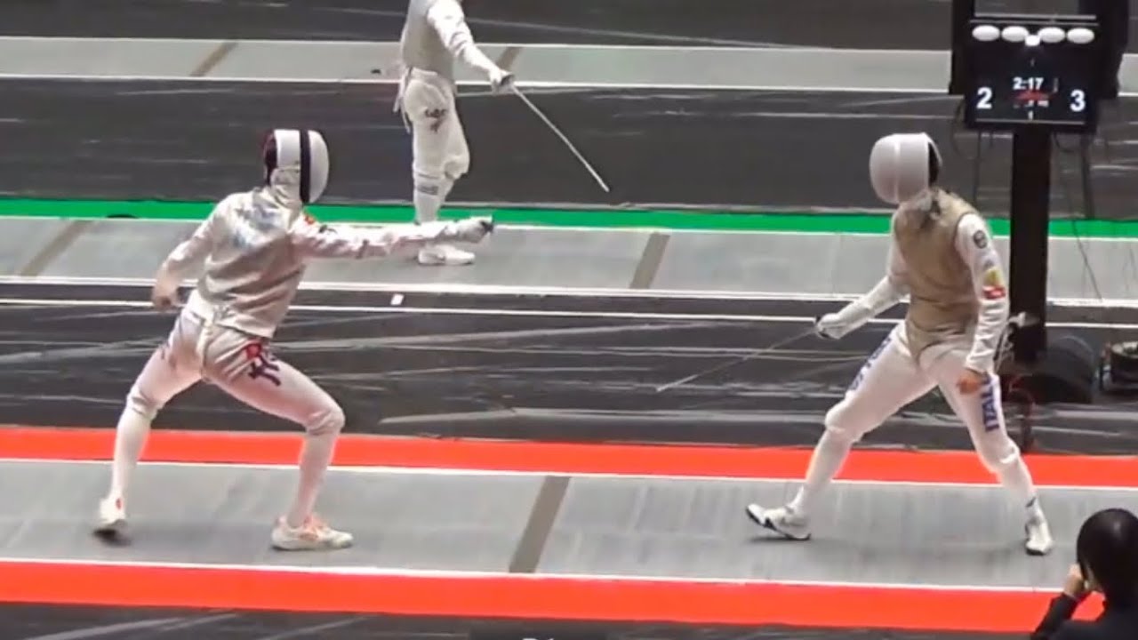 Takamado Foil World Cup 2024 SMF - L64 - Leung Chin Yu HKG vs Bianchi Guillaume ITA