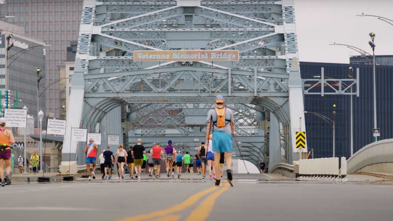 I Ran A Marathon in Skis