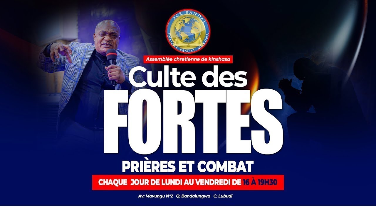 ​​LA DESTRUCTION DES ŒUVRES DIABOLIQUES DE LA TROISIÈME FAMILLE/ AVEC L' EVEQUE PASCAL MUKUNA