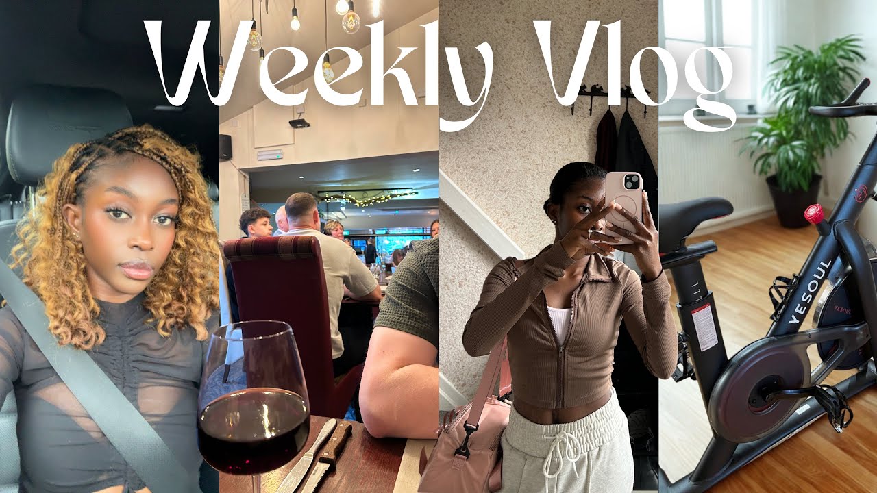 VLOG| getting honey blonde braids, new workout bike, wfh, date night, boots haul, trying new recipes