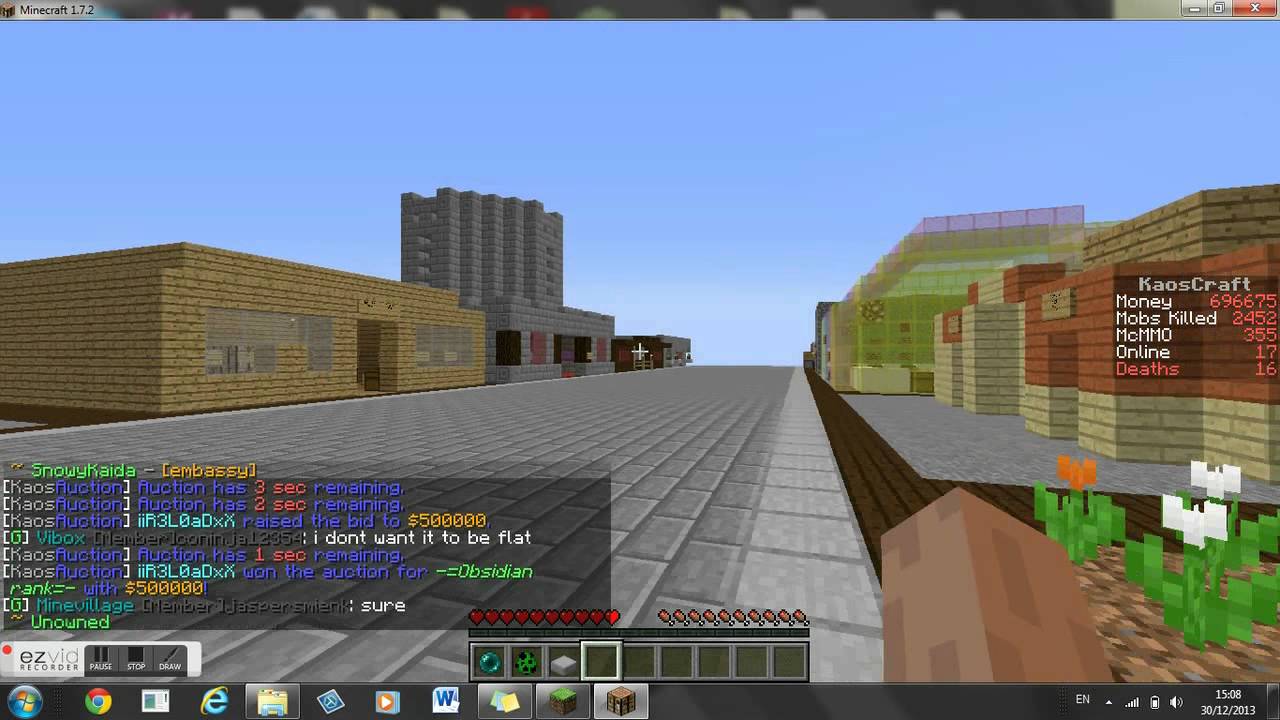 cazygamingbanana episoad 1 kaoscraft