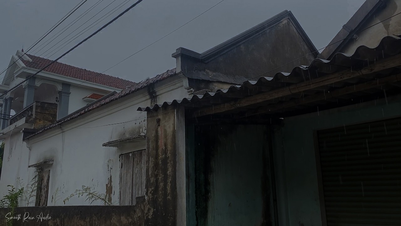 Sonidos de Fuertes Lluvias y Truenos Potentes en el Techo ☔ Tormentas Eléctricas para Dormir Bien
