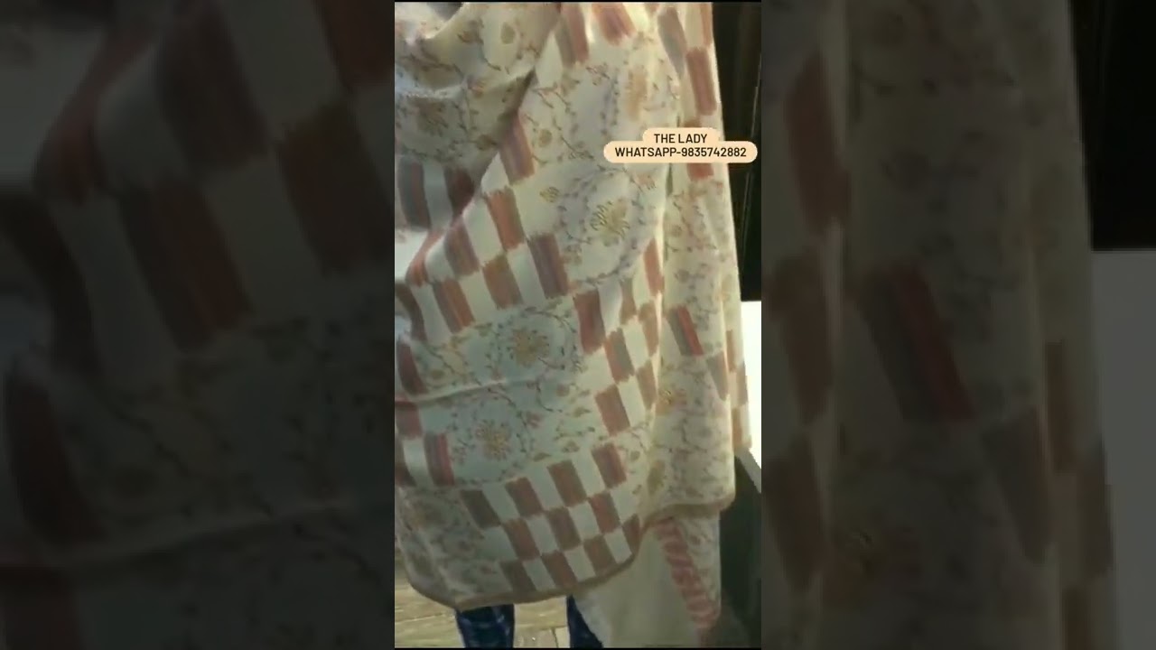 pure pashmina shawl single piece ghar bethe order kare whatsapp-9835742882