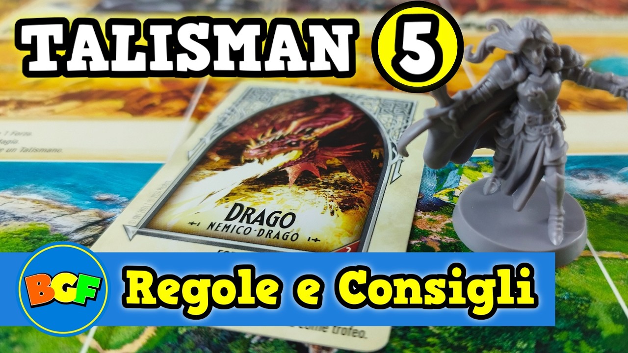 TALISMAN 5 (Quinta Edizione) | Torna il Famoso Gioco Fantasy | Tutorial 186 Come si gioca