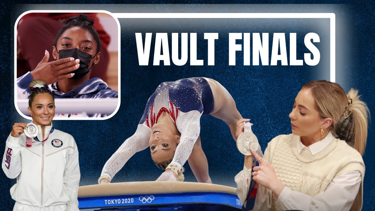I react to my Olympic Vault Finals