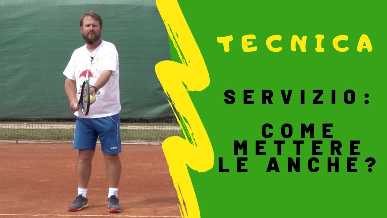 Lezioni di Tennis: le anche nel servizio