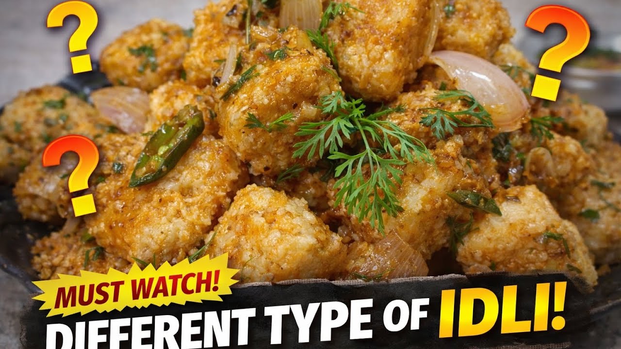 Idli ko is tarah Se banaaiye ki sabhi hairan ho jaaye.  Idli special Recipe