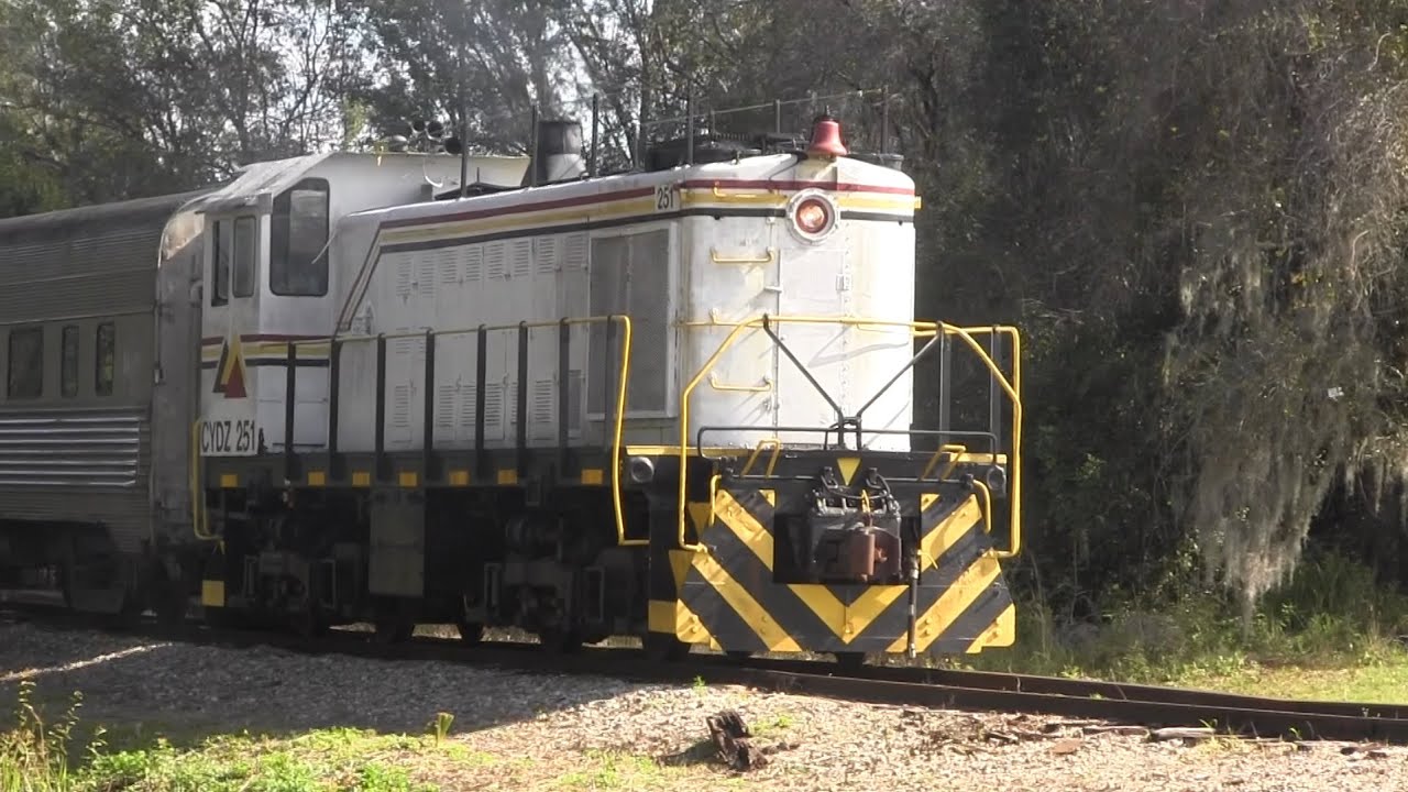 Florida Railroad Museum, Alco S2 #251 & EMD High Hood GP7 #1835, 1-8-23