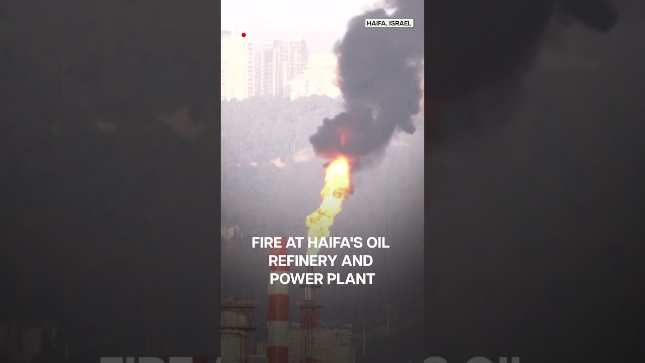 Iran&rsquo;s Missile Attack Hits Haifa&rsquo;s Oil Refinery & Power Plant in Israel | Subscribe to Firstpost