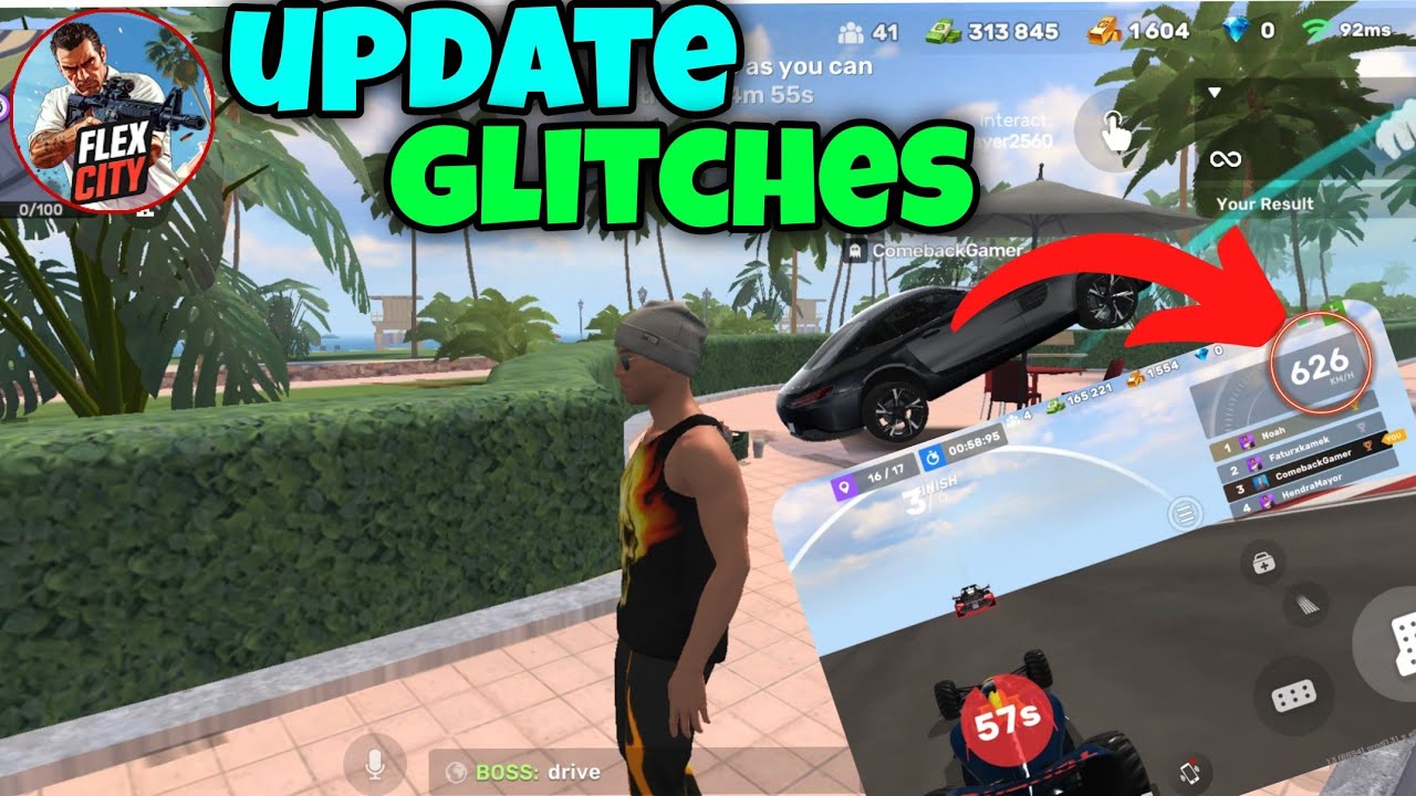 Flex city bugs and glitch || please fix this 