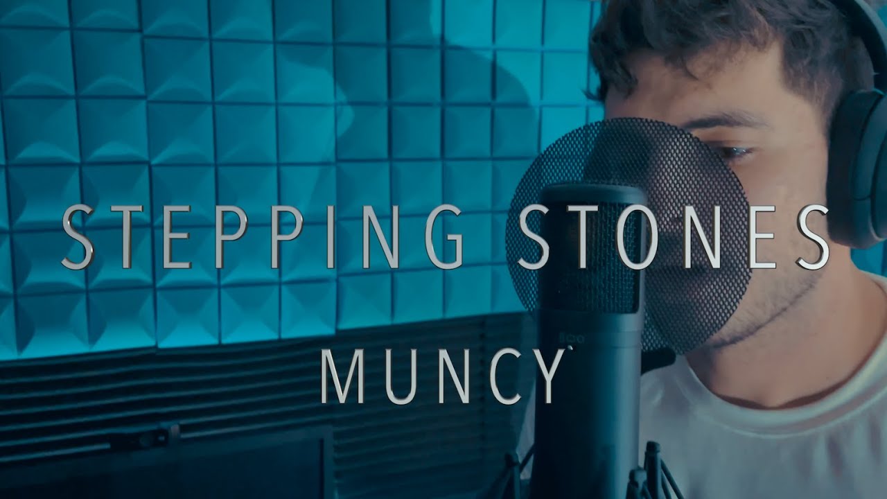 Muncy - Stepping Stones (Prod. by Rujay) Summer 2022 Visual Display of One Take Studio Performance