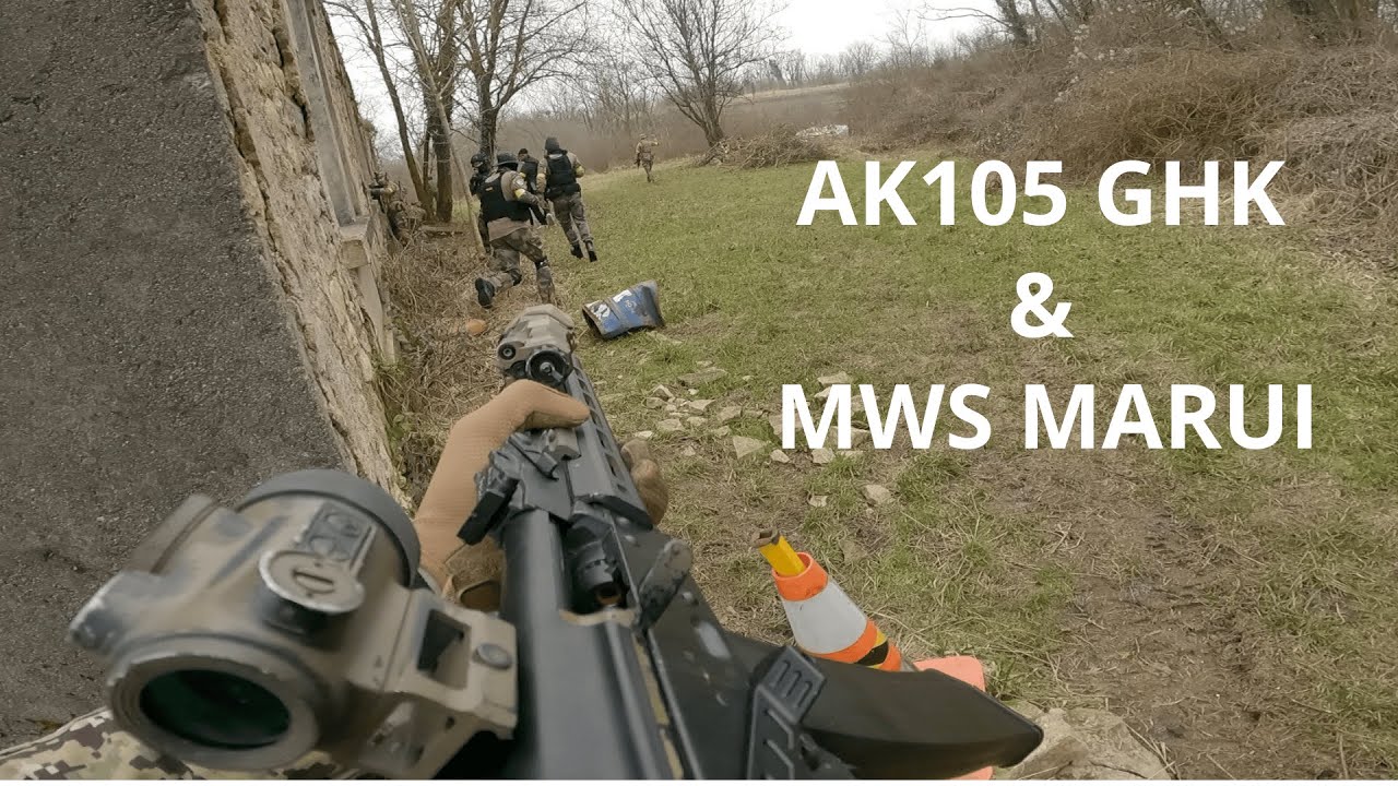 [Airsoft] Back in the cold with gbbr | AK GHK & MWS