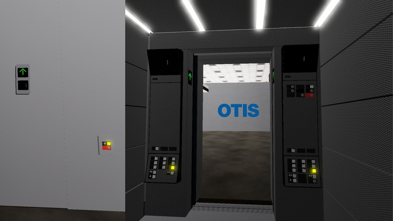 Scenic Otis Elevonic 411 Traction Elevator at 100 Elkington Way - ROBLOX City