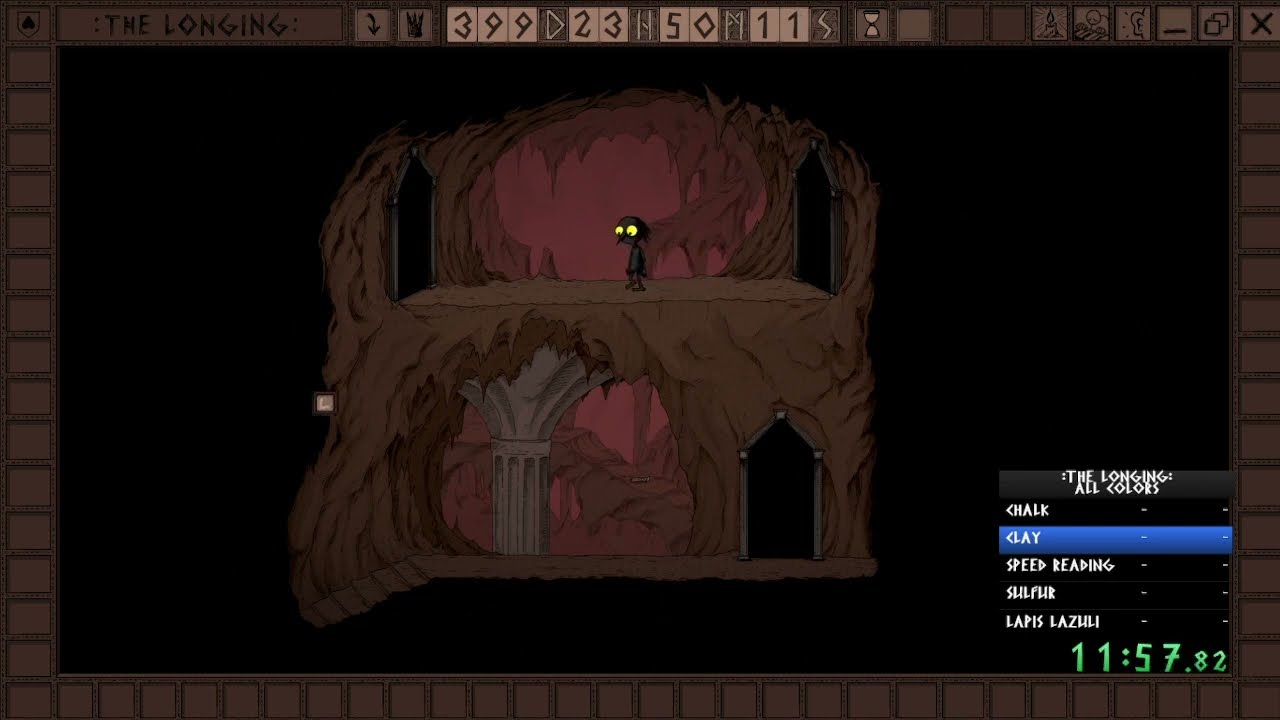 :THE LONGING: Speedrun: All Colors% - 38:23
