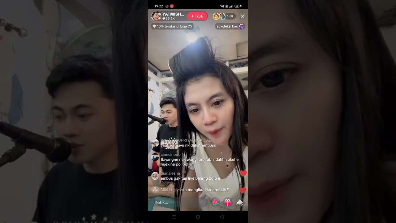 Keromantisan Mas Wafa Embues & Mbak Yanti Mahardika versi latihan 