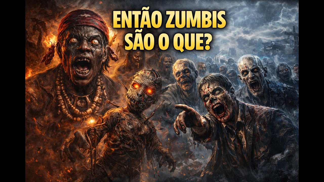 O ZUMBI: Do Vodu Haitiano a George Romero | Como Hollywood Roubou o Pesadelo de um Escravo.