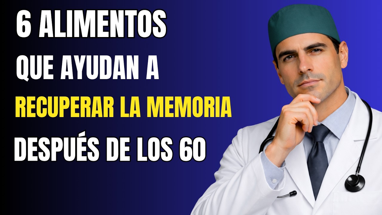6 Alimentos que Ayudan a Recuperar la Memoria Después de los 60 | Salud Senior
