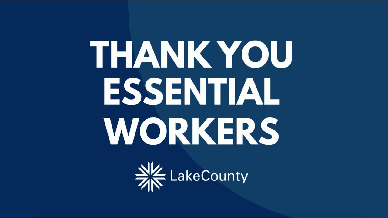 Stay Home, Save Lives: Thank You Essential Workers
