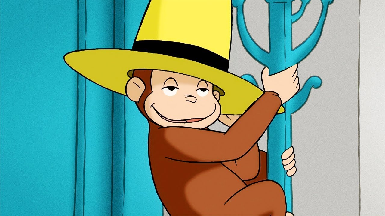 Curious George 🐵The Clean, Perfect Yellow Hat 🐵Full Episode 🐵 HD 🐵 Cartoons For Children