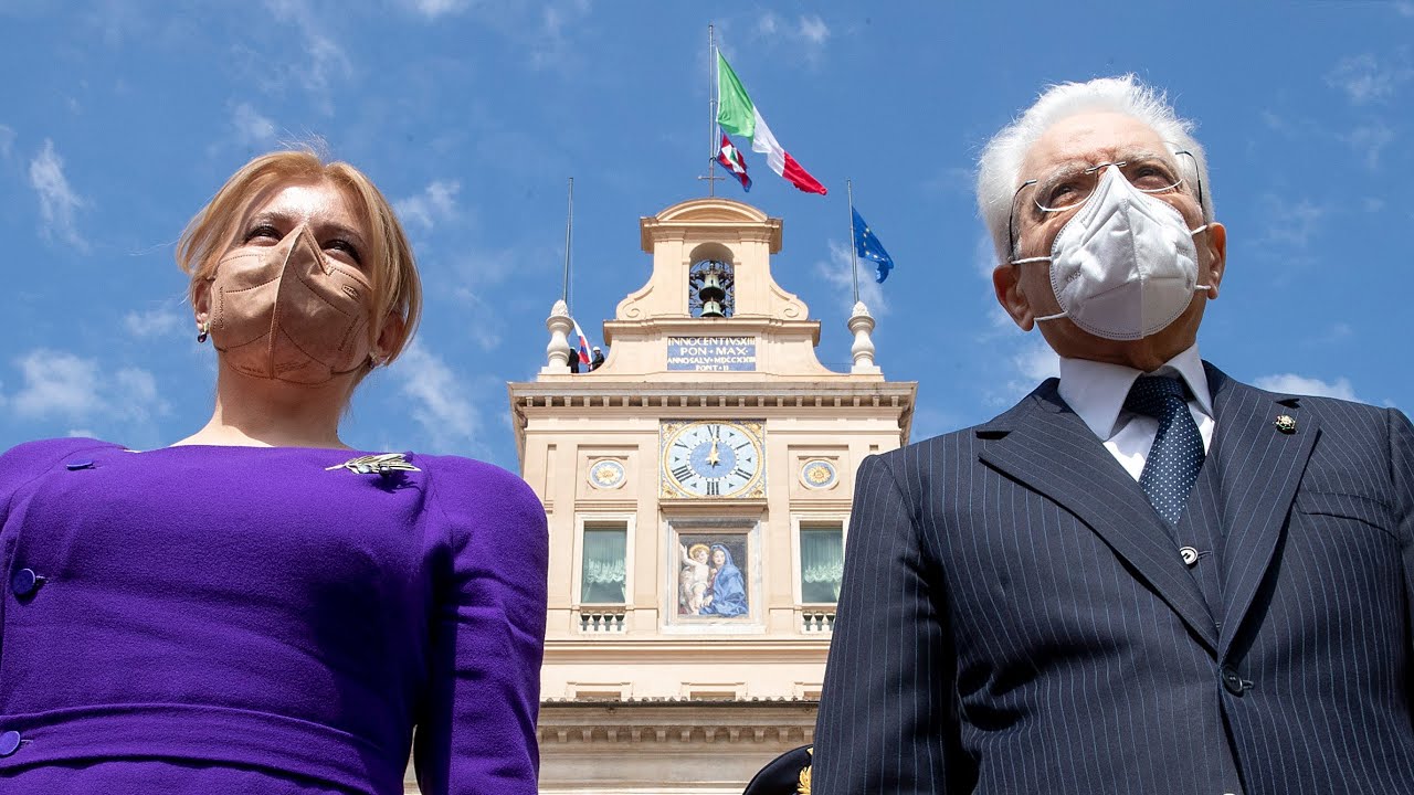 Visita di Stato del Presidente della Repubblica Slovacca, S E  la Signora Zuzana Čaputová