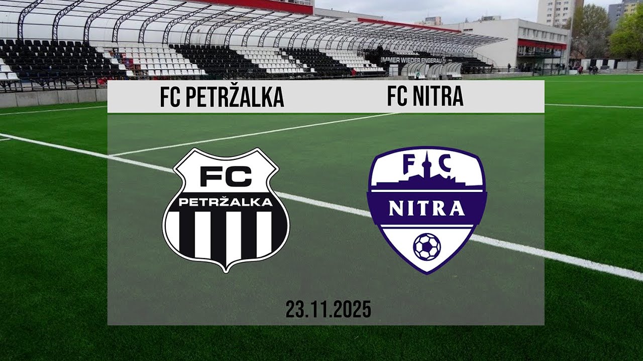FC PETRŽALKA - FC NITRA (3:0)