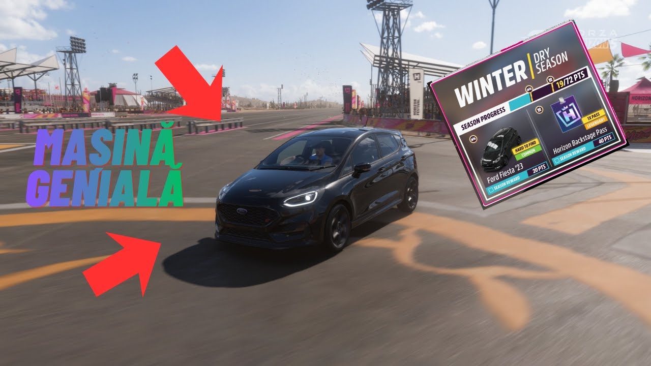 Mașina asta arată bine! Ford Fiesta'23 în FORZA HORIZON 5