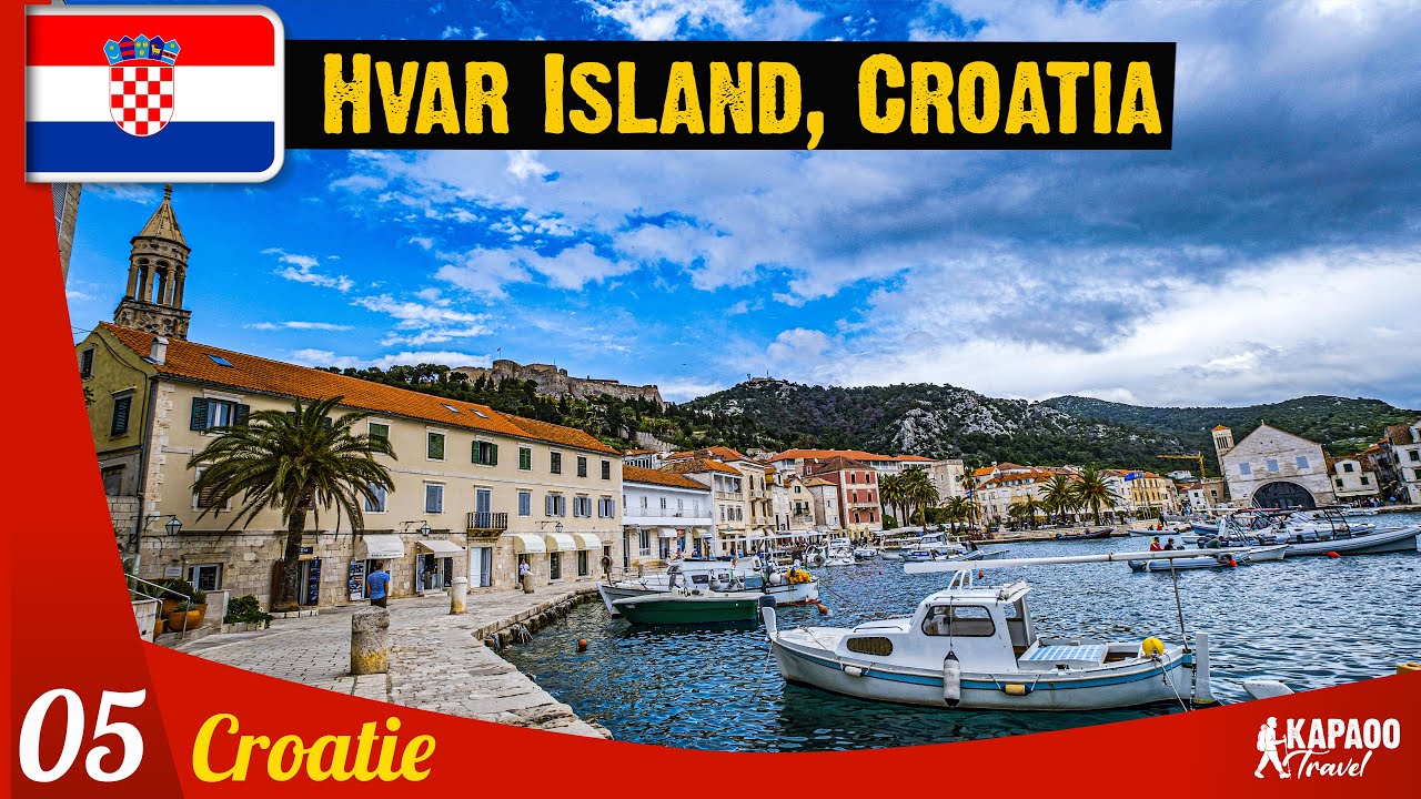 Une demi-journée sur l'ILE DE HVAR (CROATIE)