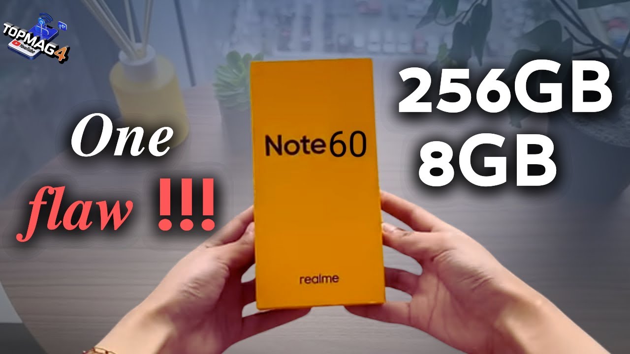 The cheapest phone with 256 GB storage and 8 GB RAM - Realme Note 60 Review.