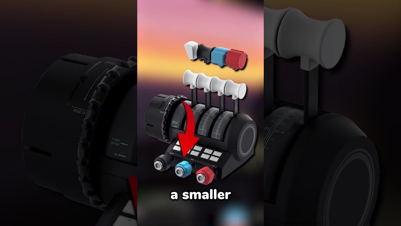 The Velocity One Flight Simulation Yoke & Throttle Quadrant For X-Box & PC